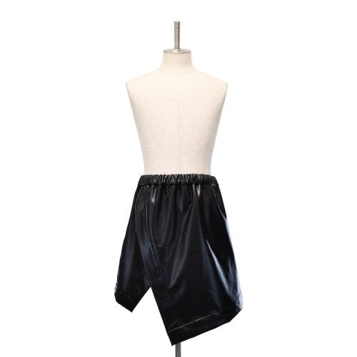 【MiDiom】ミディオム Synthetic Leather Waist Cover Black