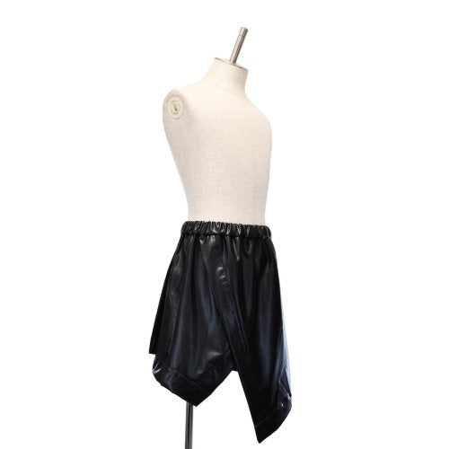 【MiDiom】ミディオム Synthetic Leather Waist Cover Black
