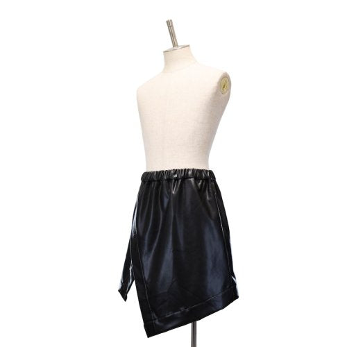 【MiDiom】ミディオム Synthetic Leather Waist Cover Black