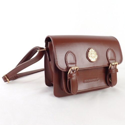 【Flapper】フラッパー Harry Potter×Flapperホグワーツエンブレムショルダー ブラウン