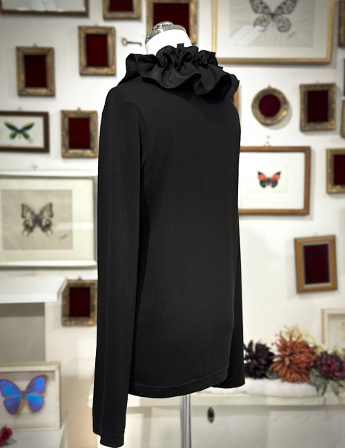 【Na+H】エヌエープラスエイチ Preカットソー(黒)