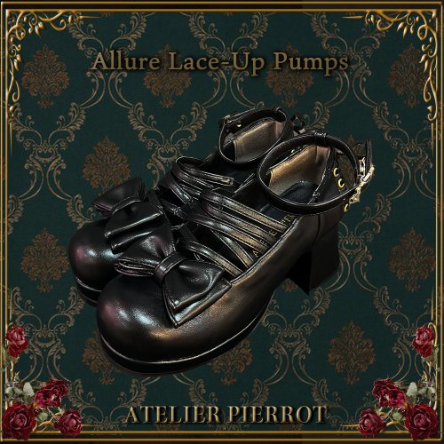 【ATELIER PIERROT】誘人的花邊泵S/m