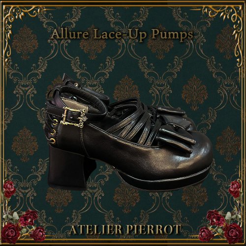 【ATELIER PIERROT】誘人的花邊泵S/m