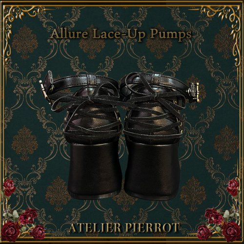 【ATELIER PIERROT】誘人的花邊泵S/m