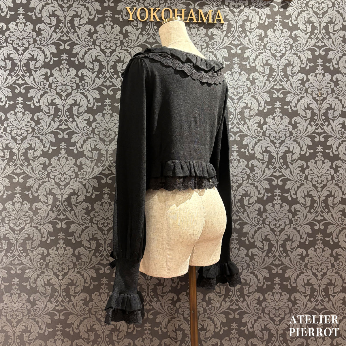 【ATELIER PIERROT】 ★Ahora aceptando reservas★ Cárdigan Datura ValsWhite/Bordeaux/Purple/Black