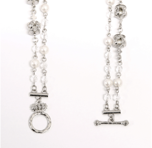 【Sheglit】シェグリット ロイヤルクラウンブレスレット "CrystalClear"