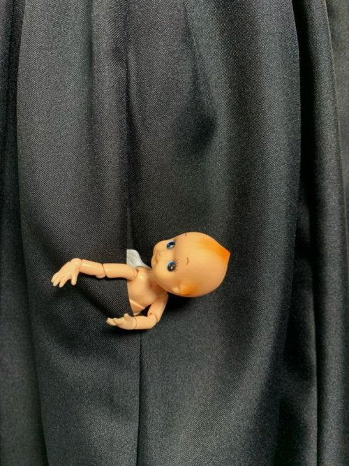 【Physical Drop】フィジカルドロップ セーラージップJSK・黒×白ライン