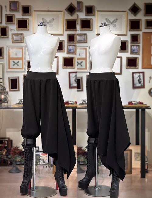 【Na+H】エヌエープラスエイチ hmアシンメトリーパンツ(sub)