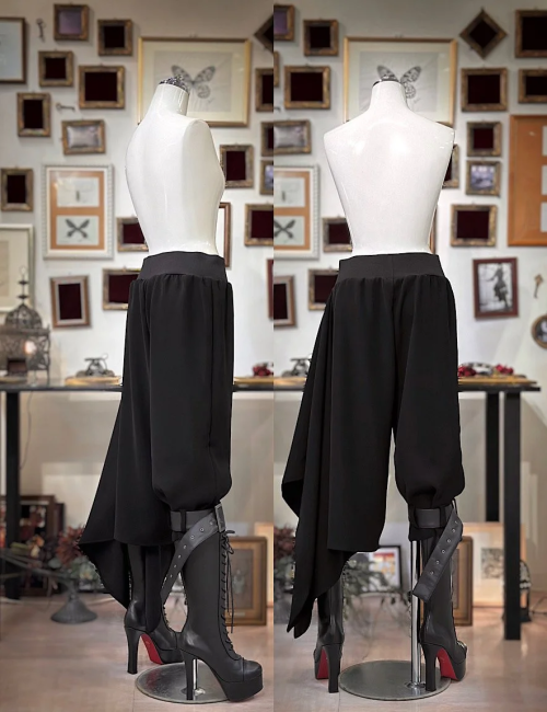 【Na+H】エヌエープラスエイチ hmアシンメトリーパンツ(sub)