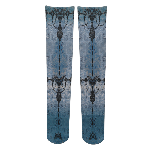 【Sheglit】シェグリット Ulysses Crystal Over Knee エメラルドグリーン