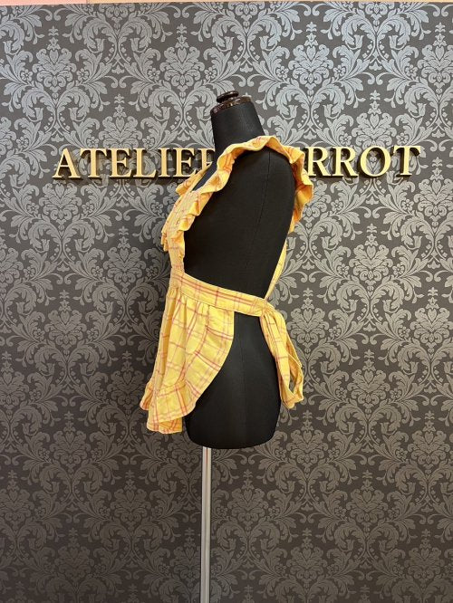 【Violet Fane】ヴァイオレットフェーン HAPPY TARTANSエプロン