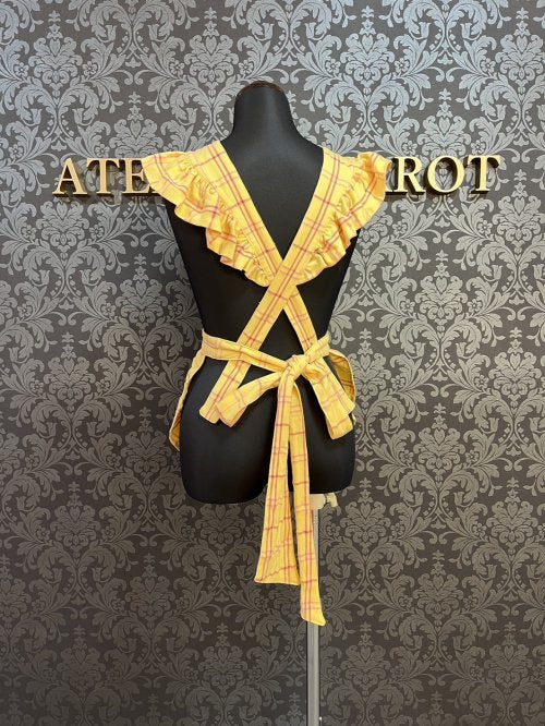 【Violet Fane】ヴァイオレットフェーン HAPPY TARTANSエプロン