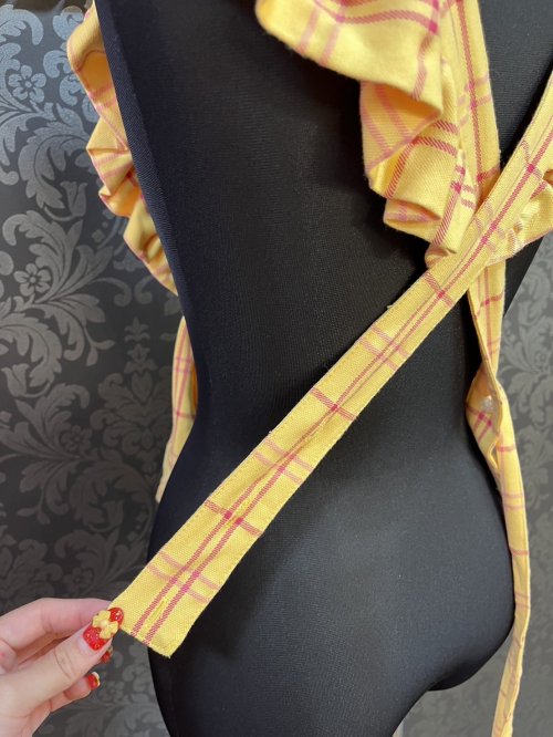 【Violet Fane】ヴァイオレットフェーン HAPPY TARTANSエプロン