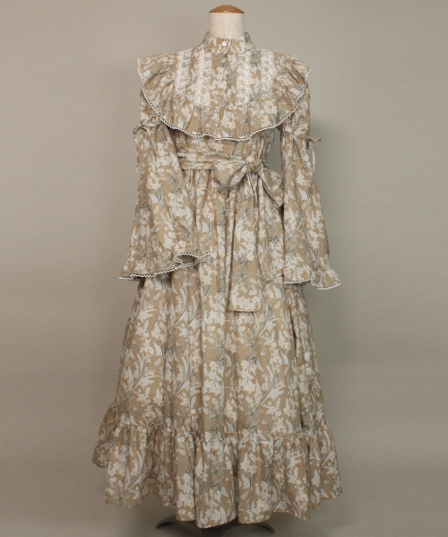 【HERHUM】ハーハム 優雅なひとときネグリジェドレス ブラウン