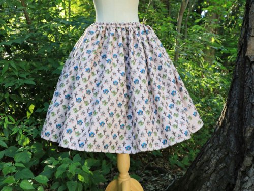 【Morun×Muuna Stoik】モランムーナストイック Fairy girls スカート ピンク/ボルドー/ブルー/ブラック