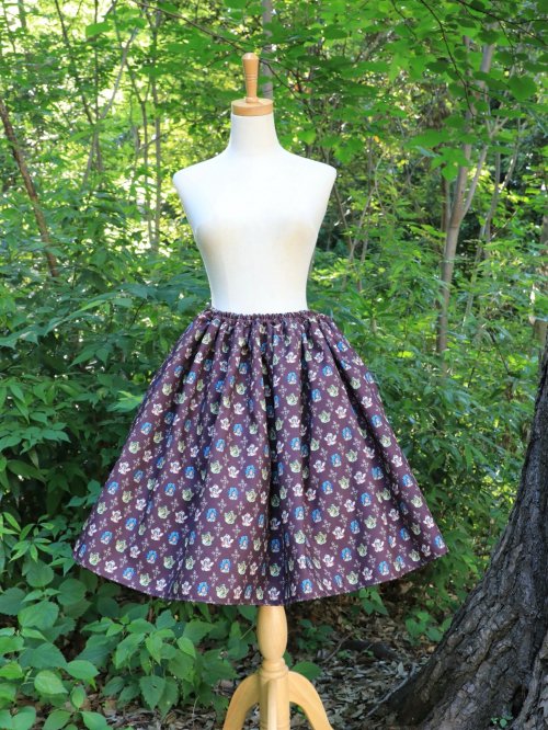 【Morun×Muuna Stoik】モランムーナストイック Fairy girls スカート ピンク/ボルドー/ブルー/ブラック