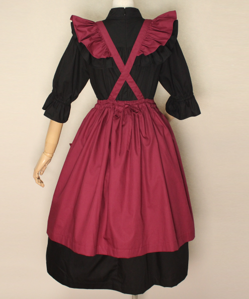 【HERHUM】ハーハム Natalieワンピース ワイン