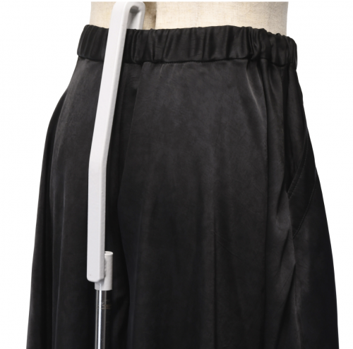 【MiDiom】ミディオム "MURAKUMO" Flare Pants Black