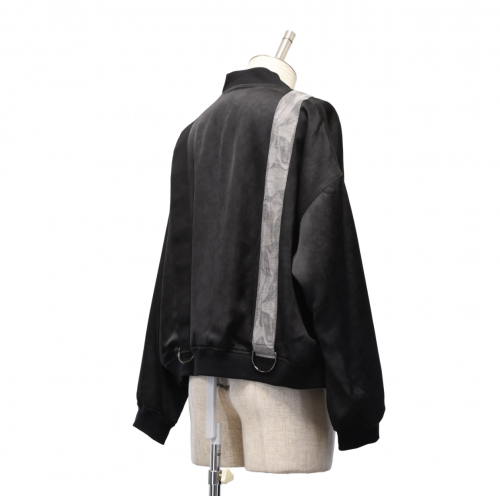 【MiDiom】ミディオム "MURAKUMO" Big Blousont Black