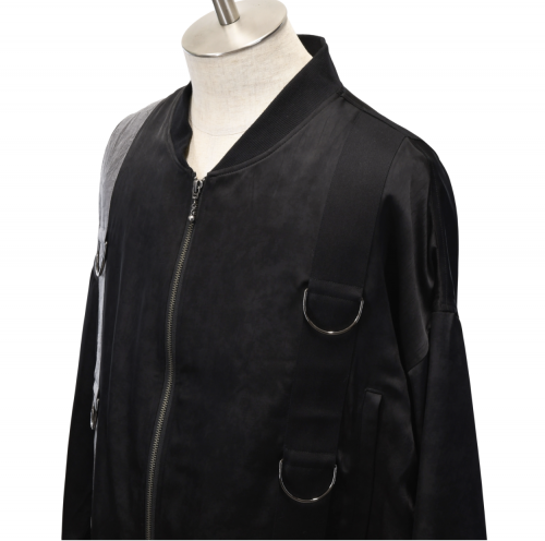 【MiDiom】ミディオム "MURAKUMO" Big Blousont Black