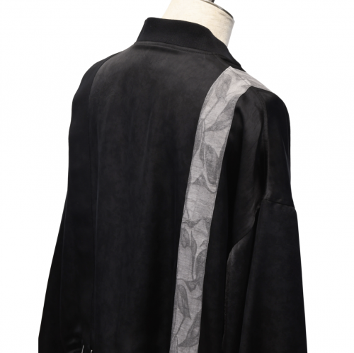 【MiDiom】ミディオム "MURAKUMO" Big Blousont Black