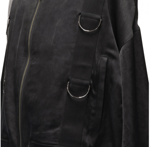 【MiDiom】ミディオム "MURAKUMO" Big Blousont Black