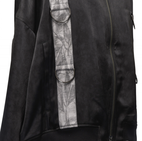 【MiDiom】ミディオム "MURAKUMO" Big Blousont Black