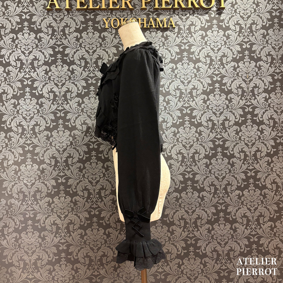 【ATELIER PIERROT】 ★Ahora aceptando reservas★ Cárdigan Datura ValsWhite/Bordeaux/Purple/Black