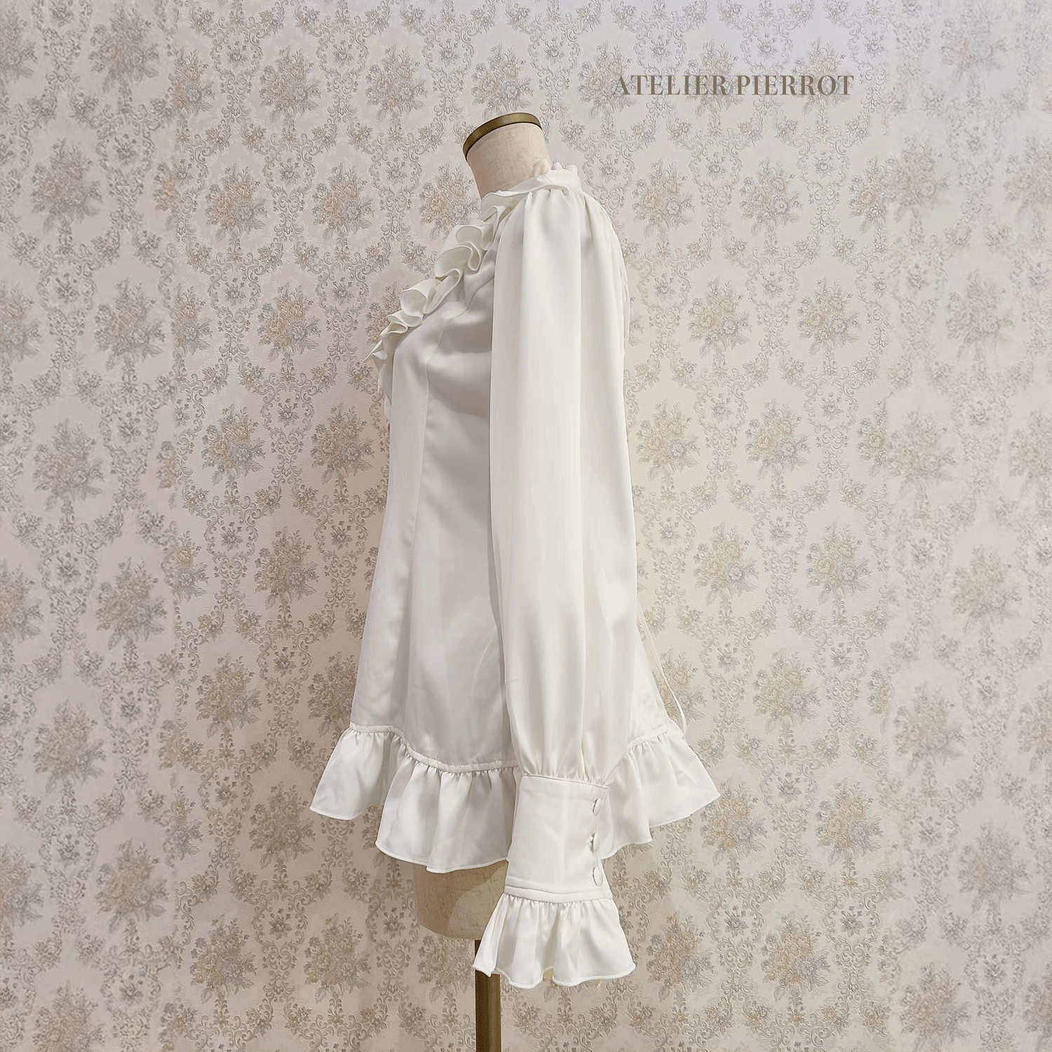 【ATELIER PIERROT】Lumiere襯衫off-White/Bordeaux/綠色/海軍/黑色