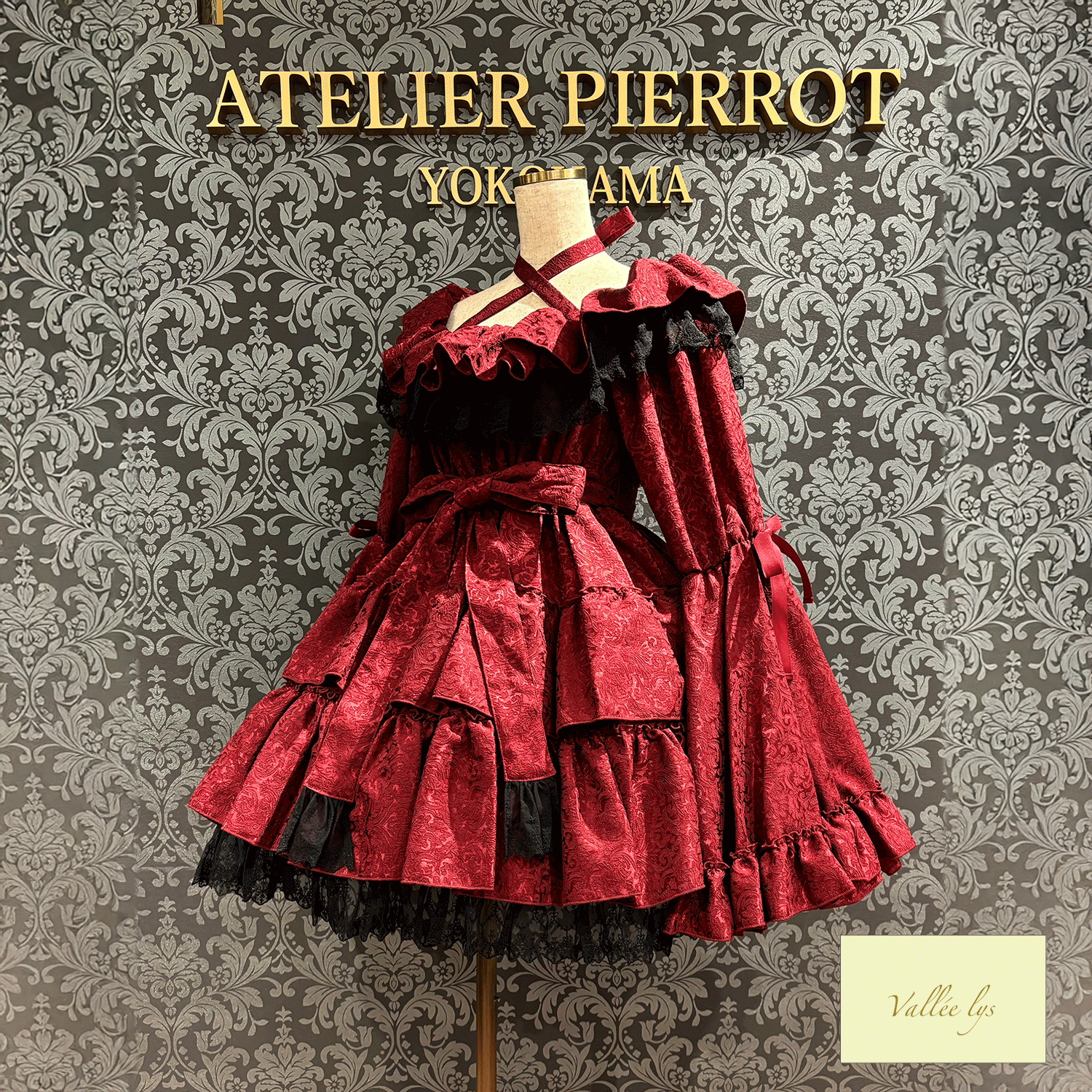 【Vallee lys】Vallee Coquelicot Dress
