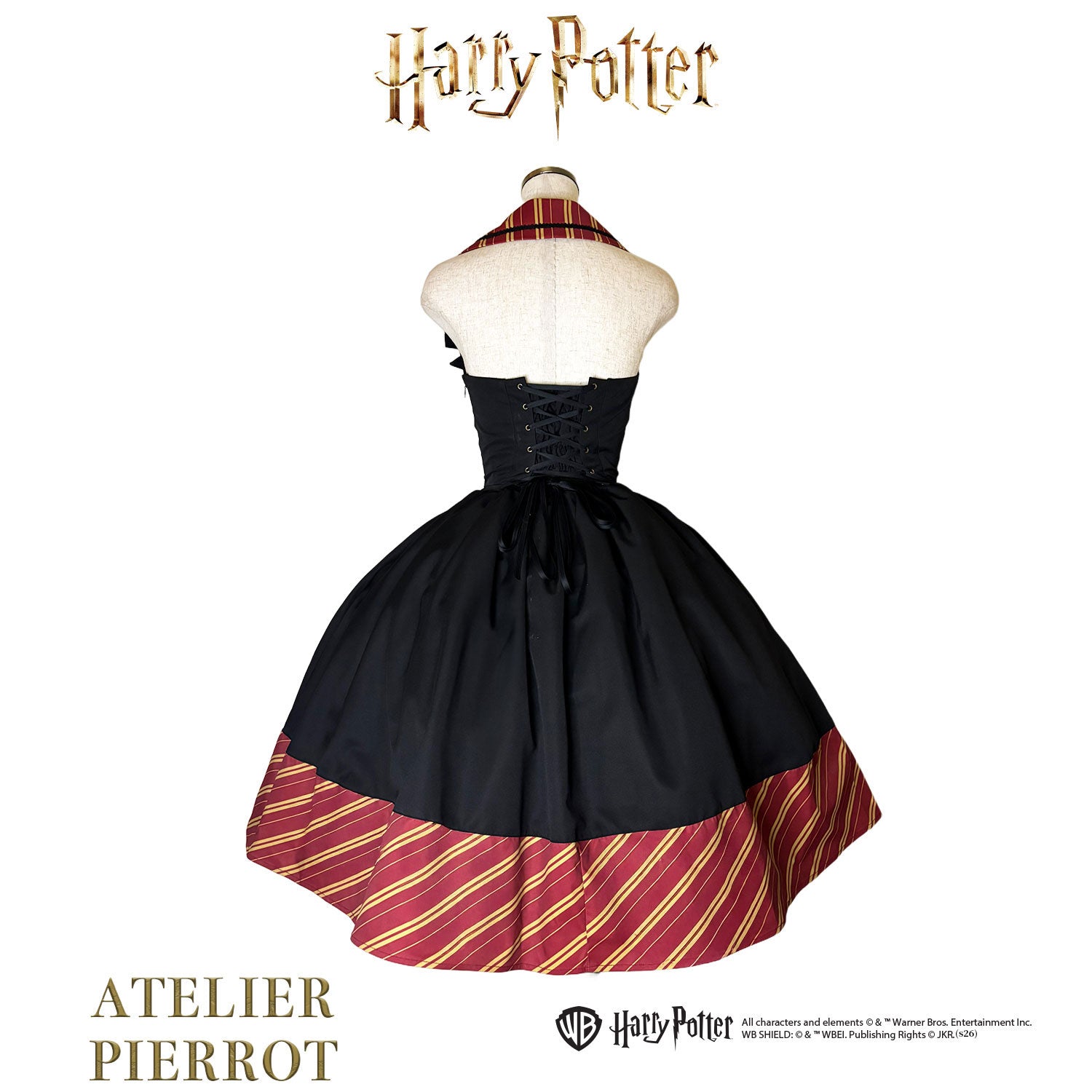 【ATELIER PIERROT】 Harry Potterハリーポッター/ベストワンピース グリフィンドール/スリザリン/ハッフルパフ/レイブンクロー