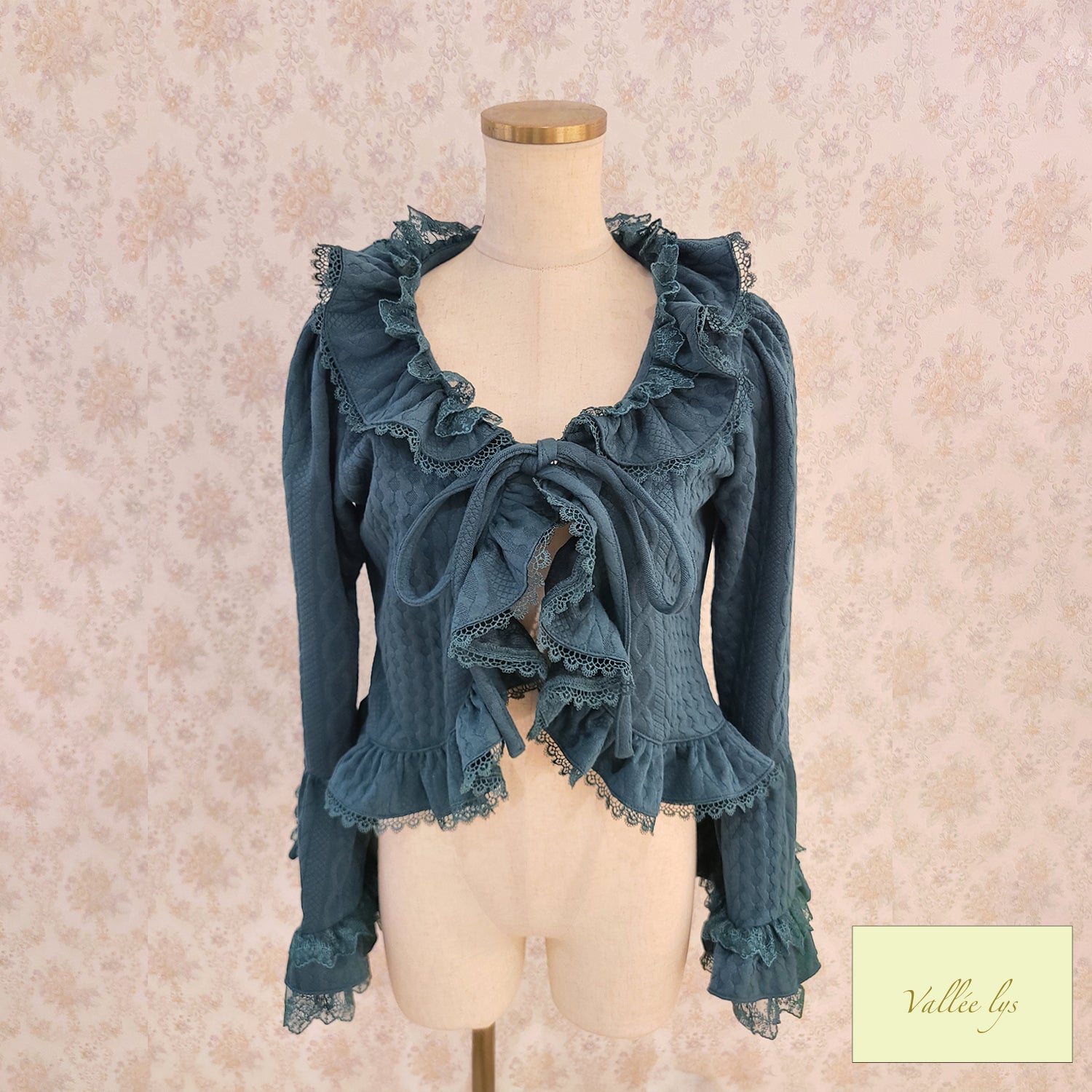 Vallee lys瓦勒里斯Petal Bloom Cardigan