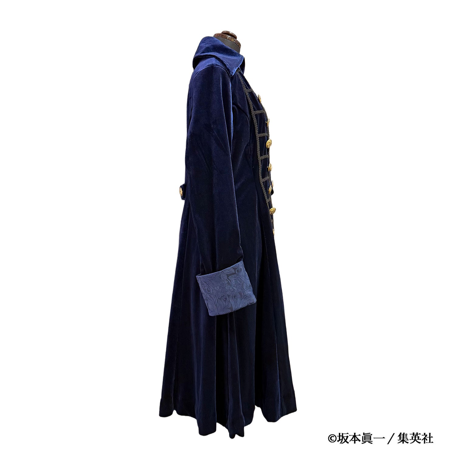 【ATELIER PIERROT】 「 イノサン 」 ロングジャケット 赤 ( 刺繍あり ) /青( 刺繍なし ) /黒 ( 刺繍なし )