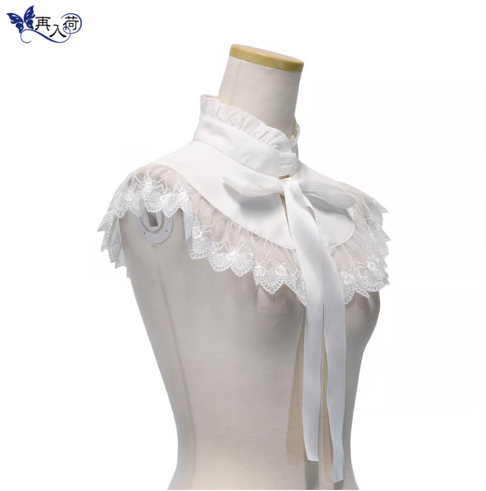 【Sheglit】シェグリット Serena Detachable Collar ホワイト