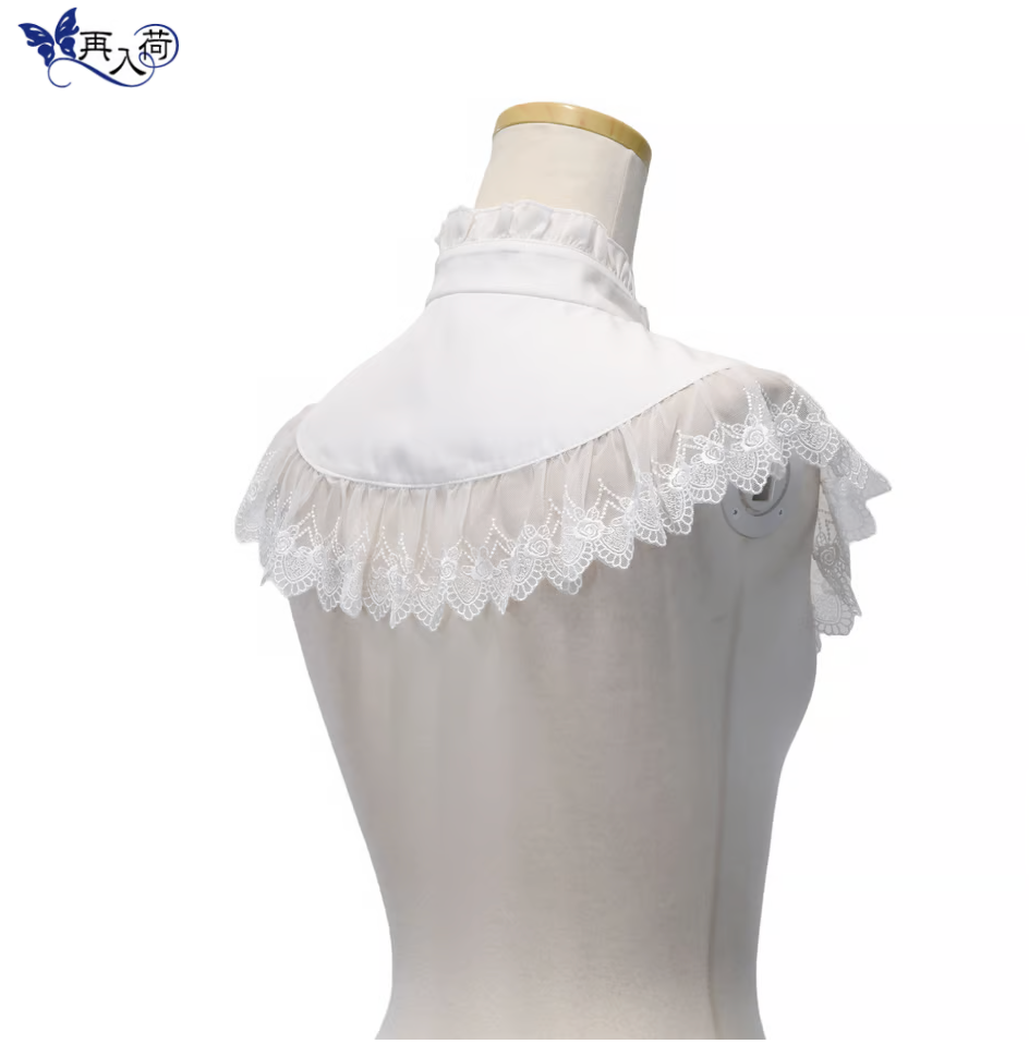 【Sheglit】シェグリット Serena Detachable Collar ホワイト
