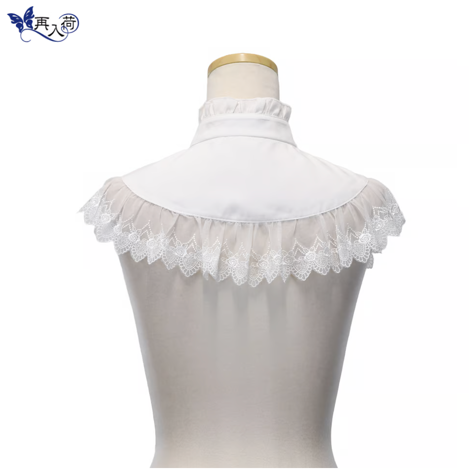 【Sheglit】シェグリット Serena Detachable Collar ホワイト