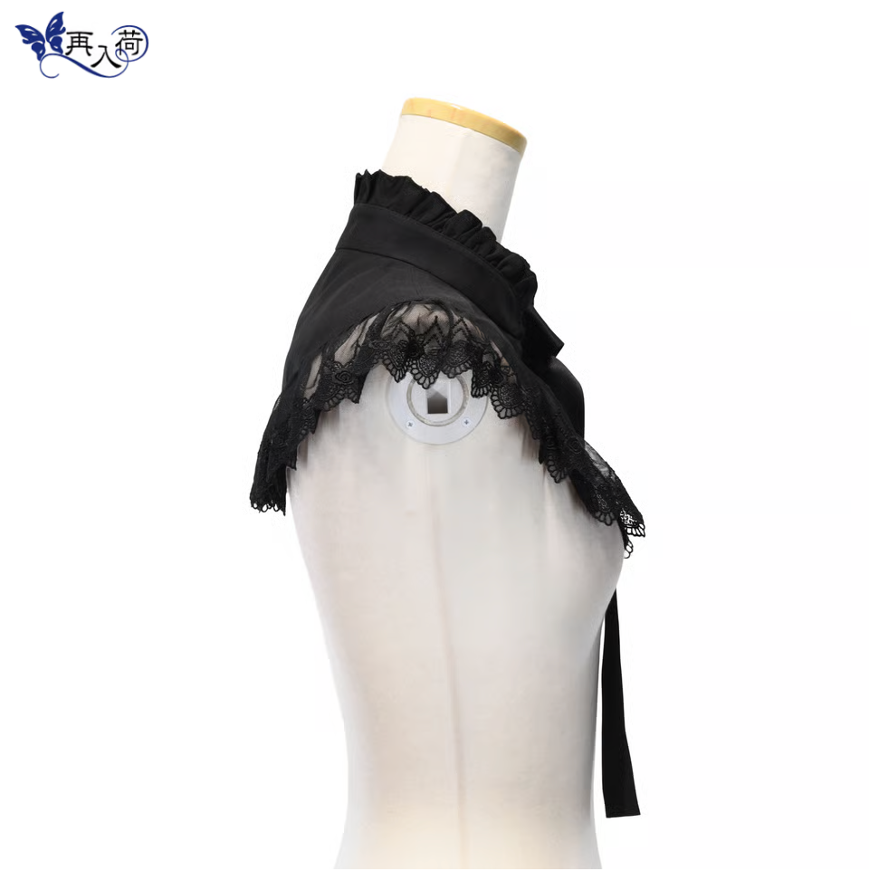 【Sheglit】シェグリット Serena Detachable Collar ブラック