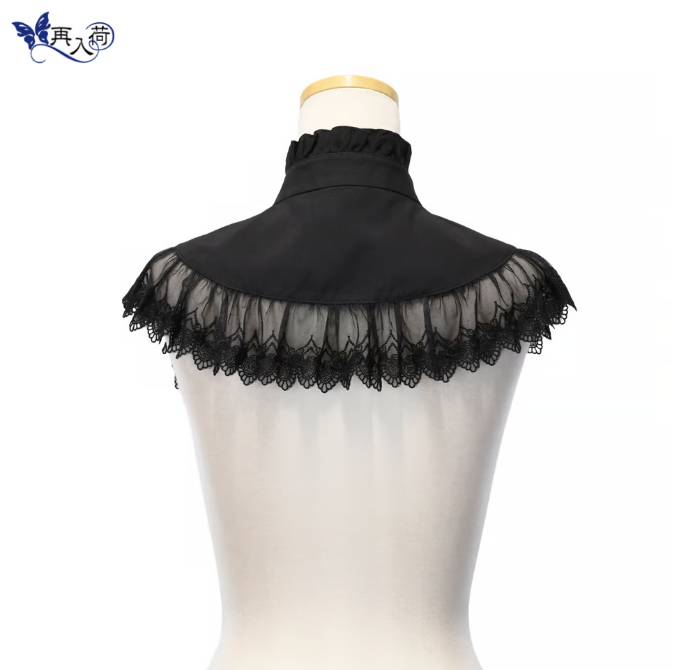 【Sheglit】シェグリット Serena Detachable Collar ブラック
