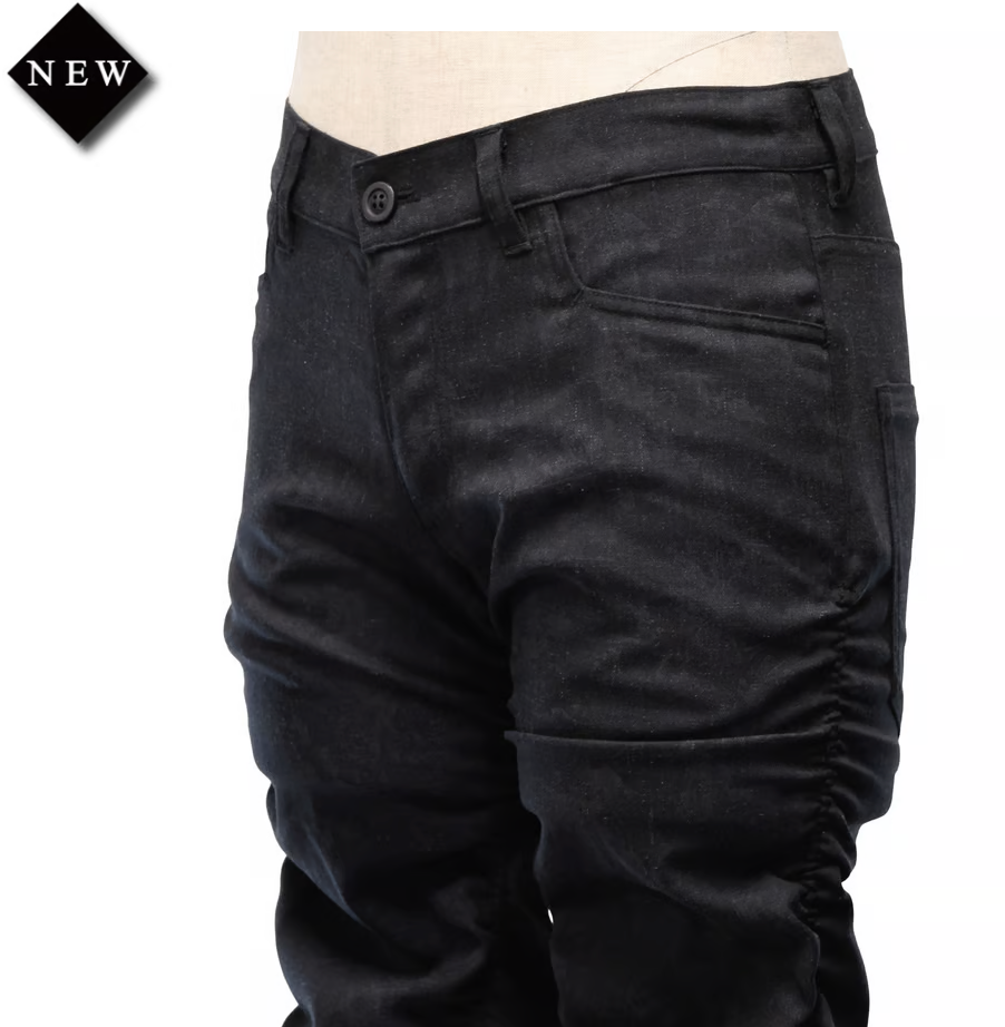【MiDiom】ミディオム Printed Shirring Pants White/Grey/ブラック