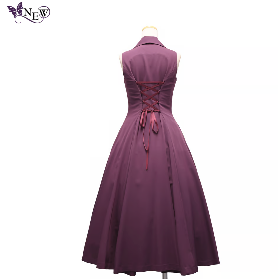 【Sheglit】シェグリット "Adelheid"ケープワンピース ライラック