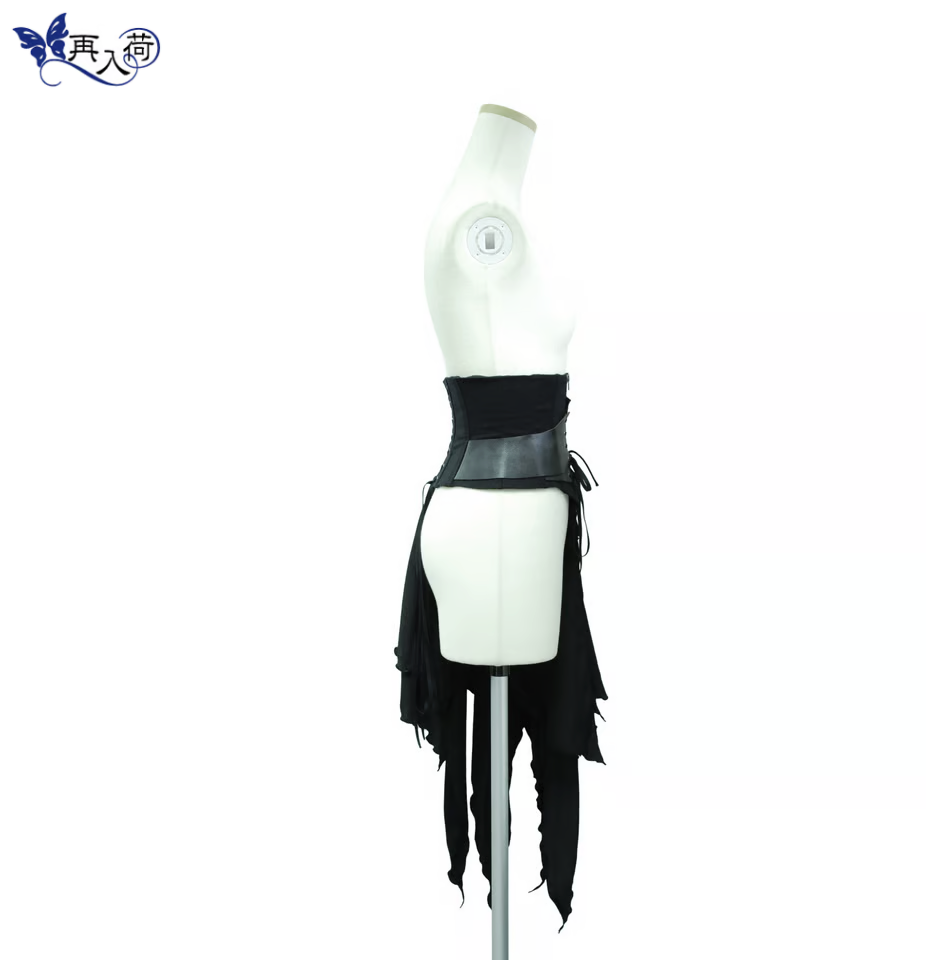 【Sheglit】シェグリット "Restraint"レザーコルセット ブラック