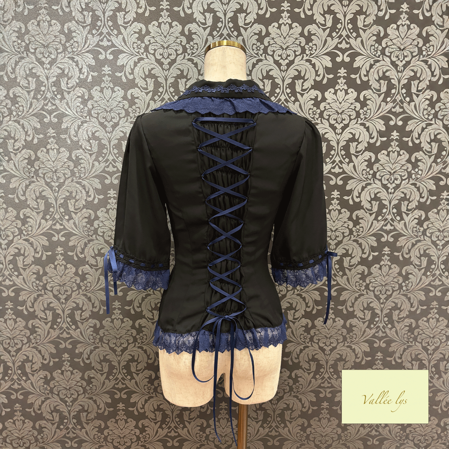 【Vallée lys】ヴァレリス Dreams Ladder Lace Blouse