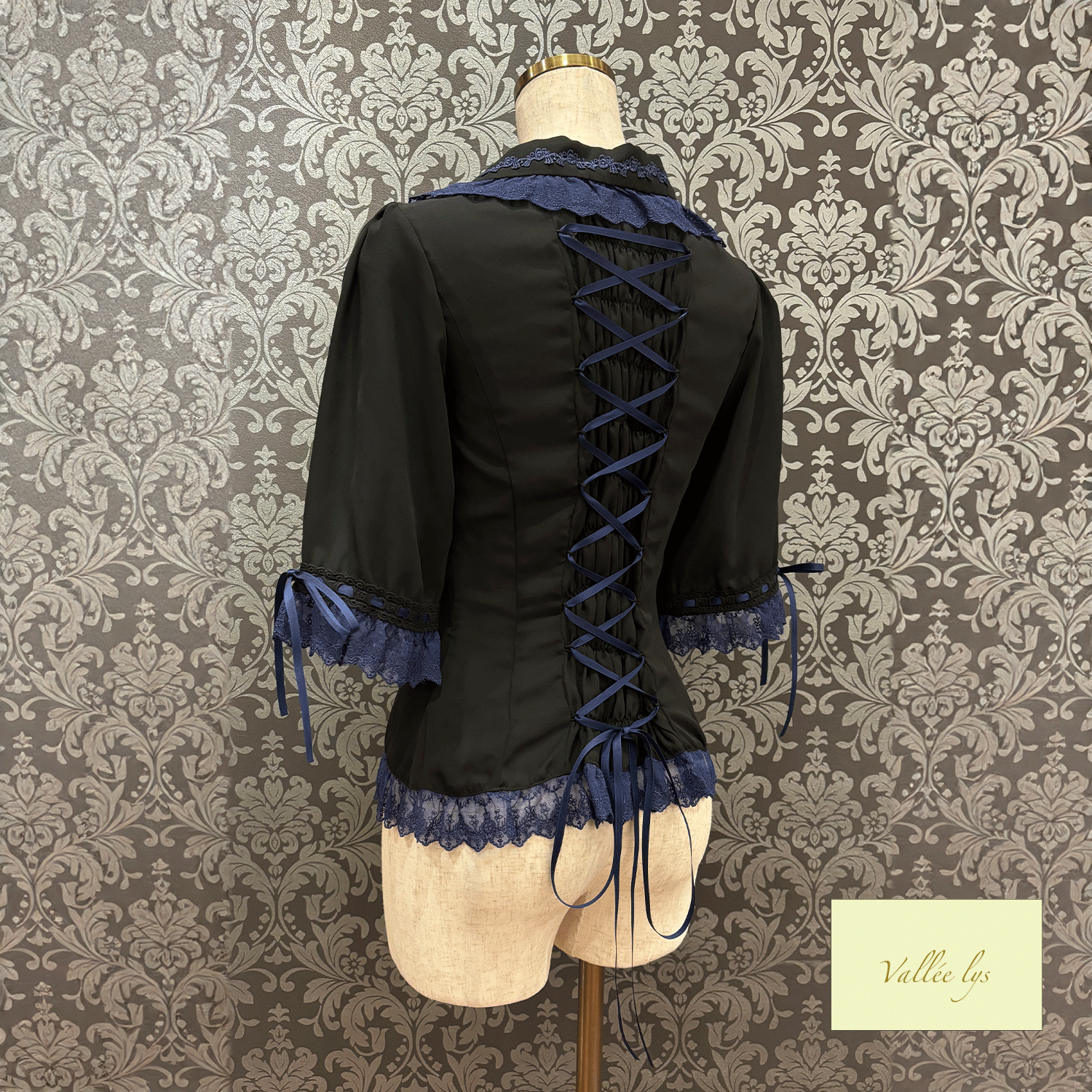 【Vallée lys】ヴァレリス Dreams Ladder Lace Blouse