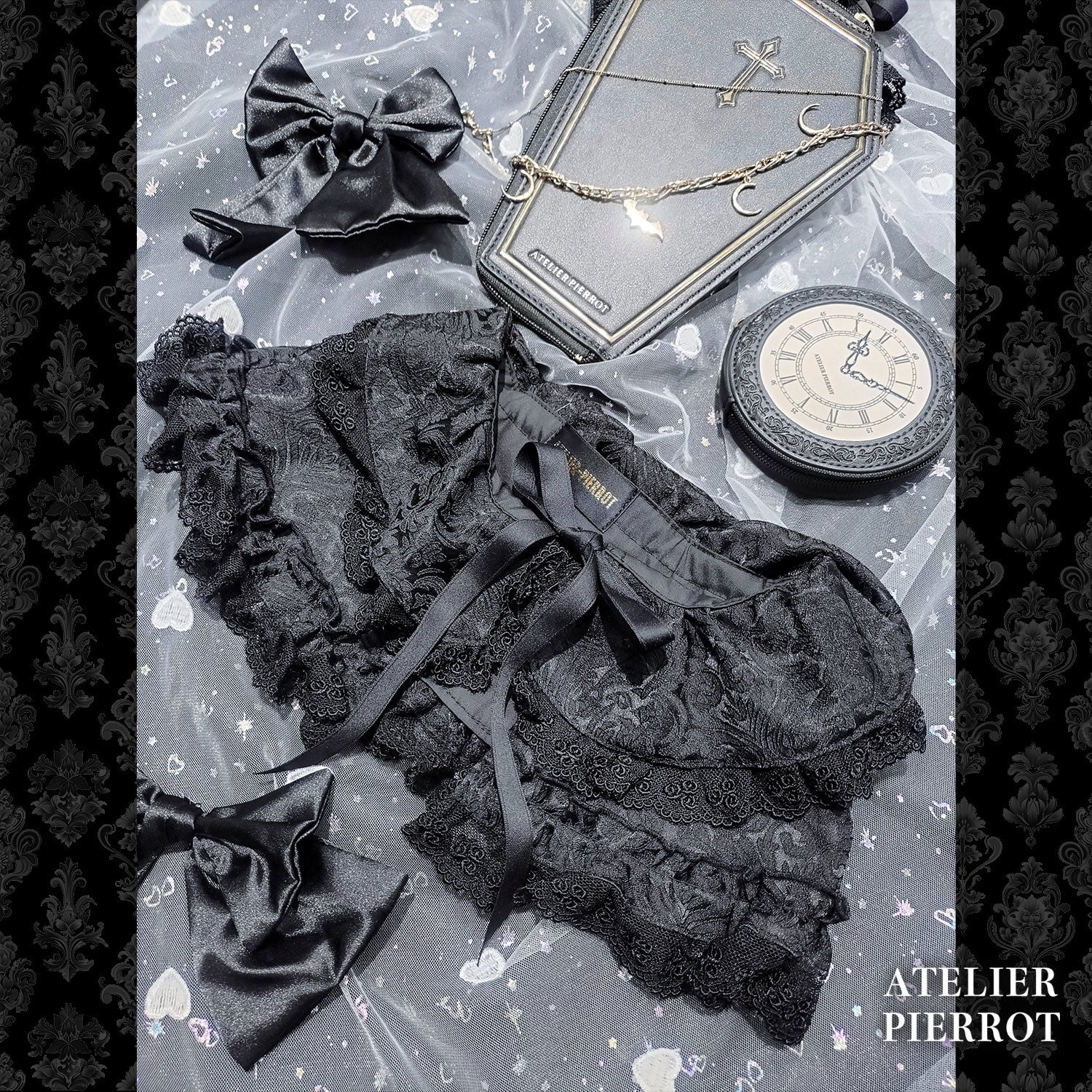 【ATELIER PIERROT】Royal Neko Cape -Gothic Lolita Doll Cape-