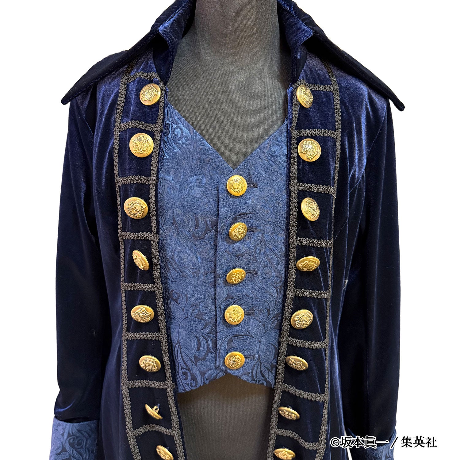 【ATELIER PIERROT】 「 イノサン 」 ロングジャケット 赤 ( 刺繍あり ) /青( 刺繍なし ) /黒 ( 刺繍なし )