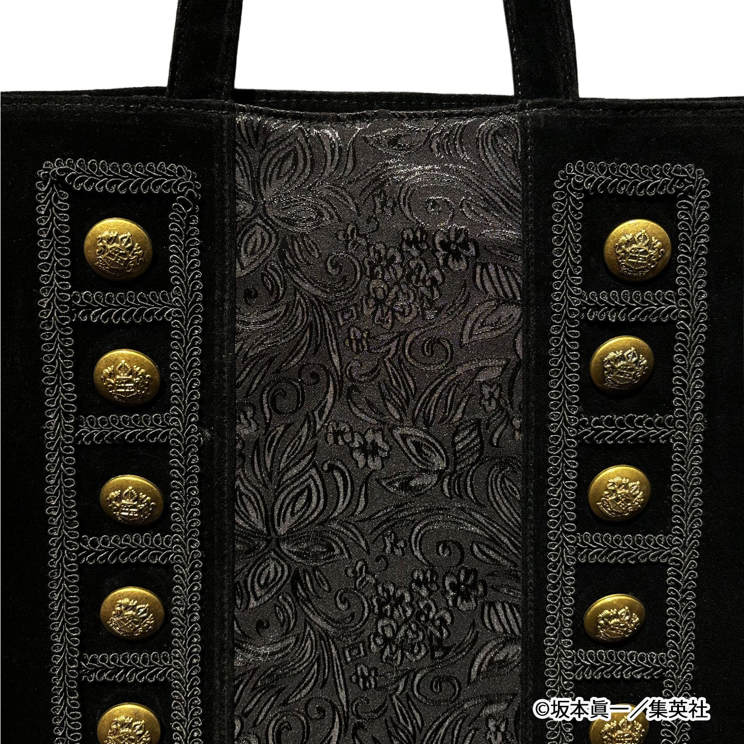 【ATELIER PIERROT】 「 イノサン 」トートバッグ -Gothic Lolita Tote Bag- ワイン/ブラック