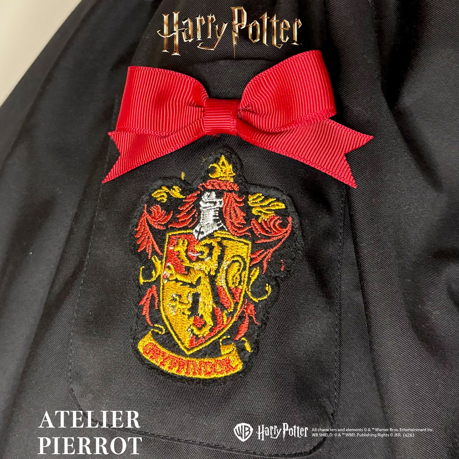 【ATELIER PIERROT】 Harry Potterハリーポッター/ベストワンピース グリフィンドール/スリザリン/ハッフルパフ/レイブンクロー