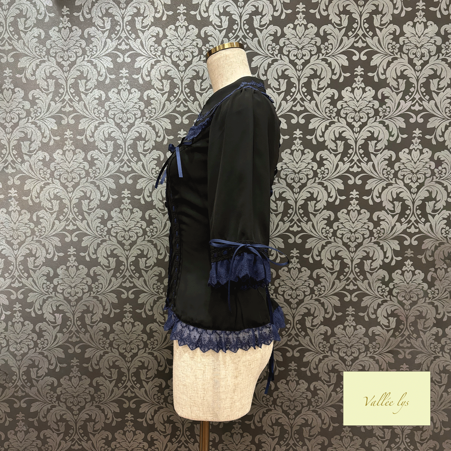 【Vallée lys】ヴァレリス Dreams Ladder Lace Blouse