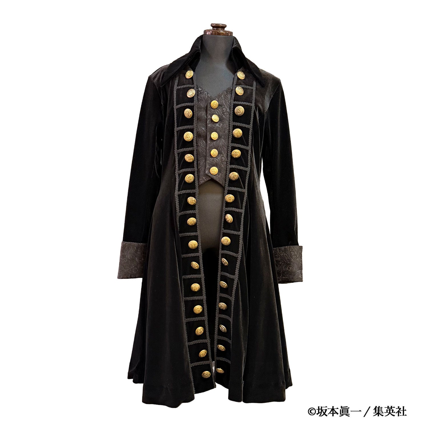 【ATELIER PIERROT】 「 イノサン 」 ロングジャケット 赤 ( 刺繍あり ) /青( 刺繍なし ) /黒 ( 刺繍なし )