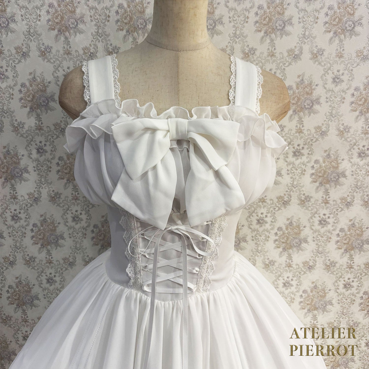 【ATELIER PIERROT】 Jupe de sauteur de Waltz éternelle blanc / bordeaux / violet / marine / noir x blanc / noir